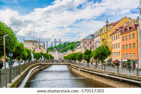 Karlovy Vary at Czech Republic