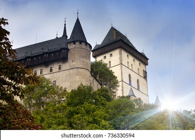 Karlstejn Medieval Castle. Bohemia, Czech Republic