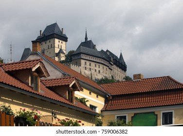 Karlstejn Medieval Castle. Bohemia, Czech Republic