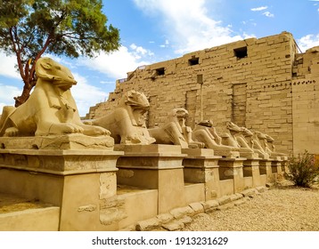 Karnak Temple in Luxor in Egypt