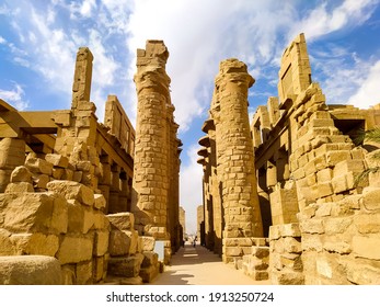 Karnak Temple In Luxor In Egypt