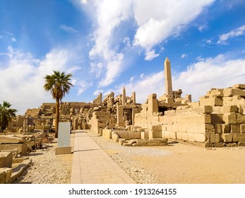 Karnak Temple In Luxor In Egypt