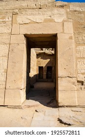 KARNAK TEMPLE - Massive columns inside beautiful Egyptian landmark with hieroglyphics, and ancient symbols. Famous landmark in the world near the Nile River and Luxor, Egypt