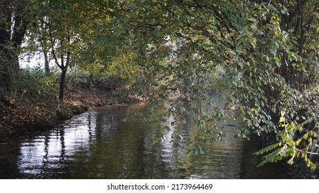 Karst Spring, In The Countryside. Autumn Season