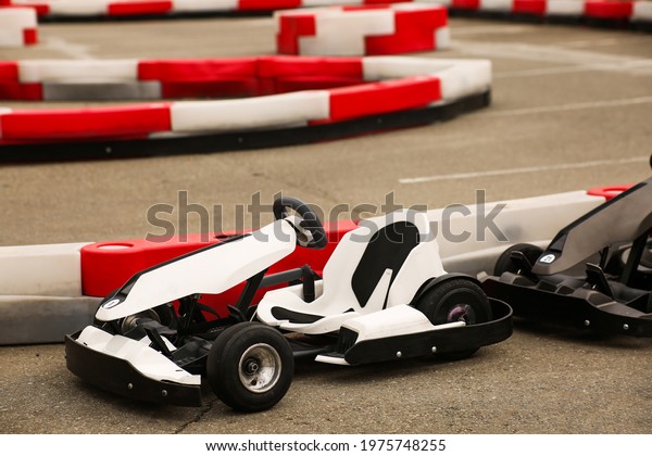 Karting car\
for children, sports and\
entertainment.