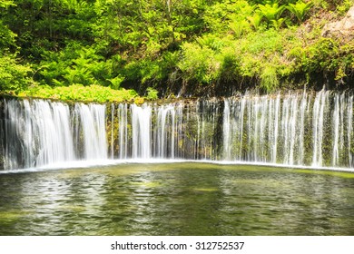 Karuizawa Shiraito Waterfall Nagano Japan Stock Photo Edit Now