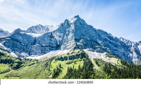 karwendel mountains in summer - austria - Shutterstock ID 124563850