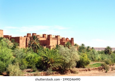 Kasbah Ait Ben Haddou (Ait Benhaddou), Atlas Mountains, Morocco, North Africa. UNESCO World Heritage Site