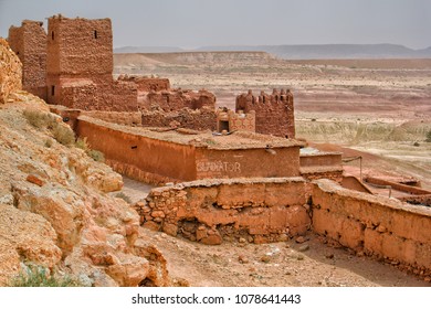 Kasbah Of Ait Benhaddou In Morocco Where The Gladiator, The Mummy, Prince Of Persia And Game Of Thrones Were Filmed.