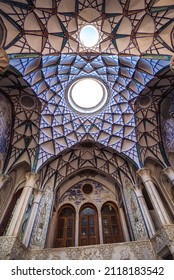 Kashan, Iran - October 17, 2016: Inside The Borujerdi - Historic House Museum In Kashan