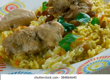 Kashmiri Chicken Pulao