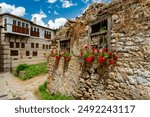 Kastoria, Greece. Old mansion in traditional style	