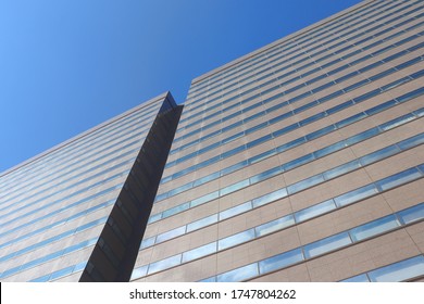 Kasumigaseki, Tokyo / Japan - January 26, 2019: Central Government Building No.6. It Houses Ministry Of Justice, Public Prosecutors Office, Public Security Intelligence Agency, And So On.