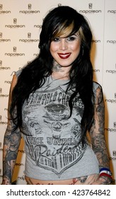 Kat Von D At The Napoleon Perdis Hollywood Store Unveiling  Held At The Napoleon Perdis In Hollywood, USA On May 1, 2007. 