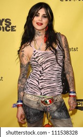 Kat Von D At Spike TV's 