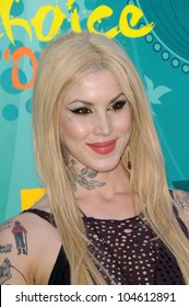 Kat Von D  At The Teen Choice Awards 2009. Gibson Amphitheatre, Universal City, CA. 08-09-09