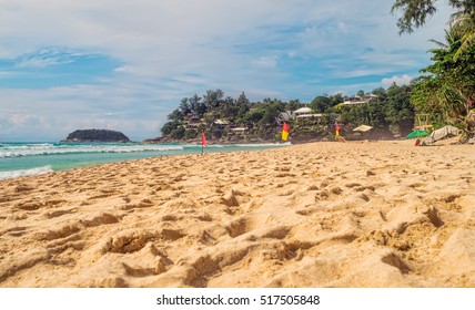 Kata Noi beach at Phuket island south part on summer sunny day, Thailand.