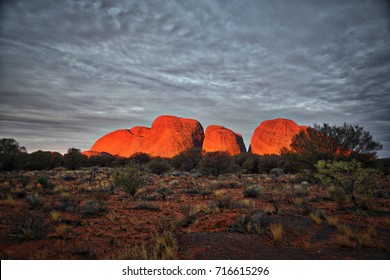 Kata Tjuta Sunset , Australia 