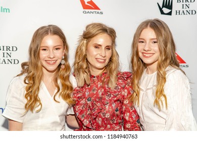 Kate Ledger Daughters Attends Bird Hand Stock Photo 1184940763 ...