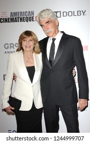 Katharine Ross And Sam Elliott At The 32nd American Cinematheque Award Presentation Honoring Bradley Cooper Held At The Beverly Hilton Hotel In Beverly Hills, USA On November 29, 2018.