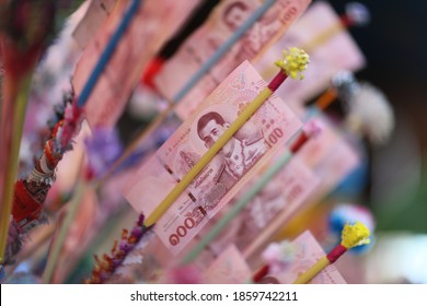 Kathina Tradition Money Making Offerings To Monks