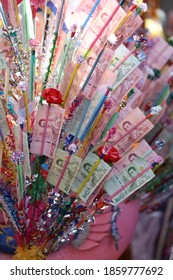 Kathina Tradition Money Making Offerings To Monks