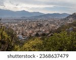 Kathmandu area as seen from Swayambhunath Stupa, Swayambhunath, Kathmandu, Nepal