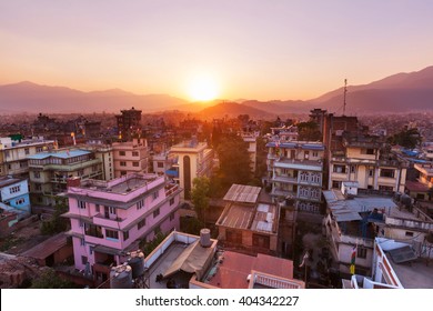 Kathmandu City In Nepal