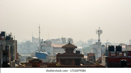 Kathmandu Cityscape, Top View Of The City