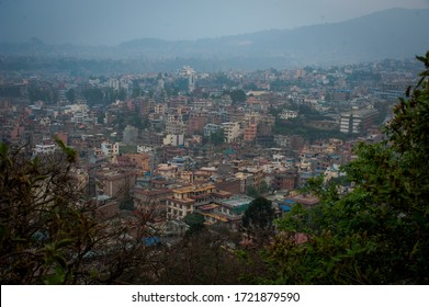 Kathmandu Cityscape, Top View Of The City