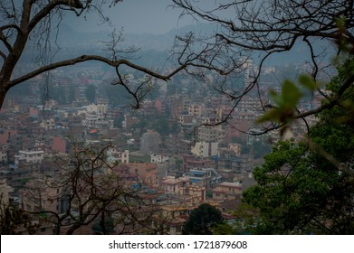 Kathmandu Cityscape, Top View Of The City