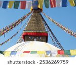 Kathmandu, Nepal - Boudhanath - Boudha stupa 