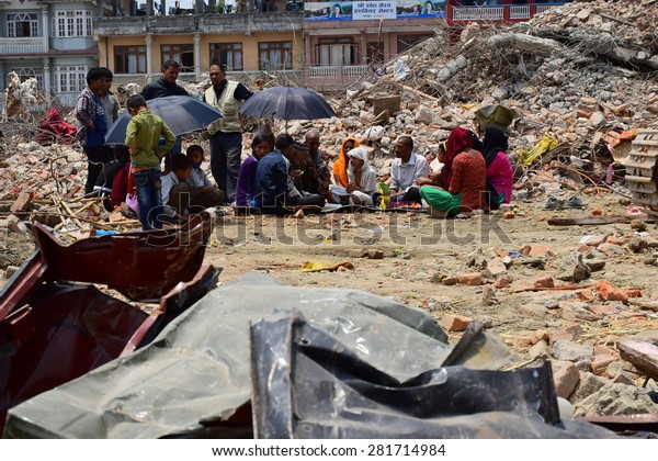 Kathmandu Nepal May 9 2015 Hinduism Stock Photo Edit Now 281714984