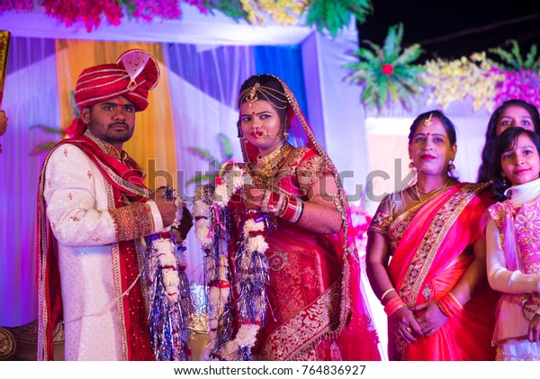 Katni India 23 November 2017 Bride Stock Photo Edit Now 764836927