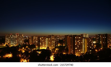 Katowice by night