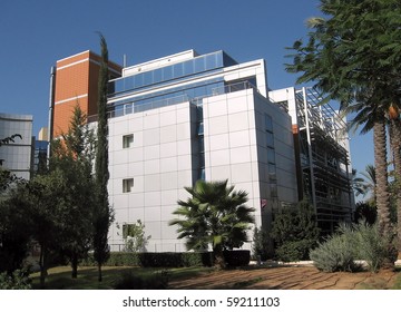 Katz Building Of Bar-Ilan University In Israel