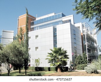 The Katz Building In Bar-Ilan University Near Ramat Gan, Israel