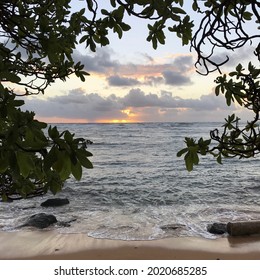 Kauai Sunrise On The Beach