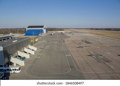 Kaunas Airport Apron (April 2017, Kaunas Airport/Lithuania) 