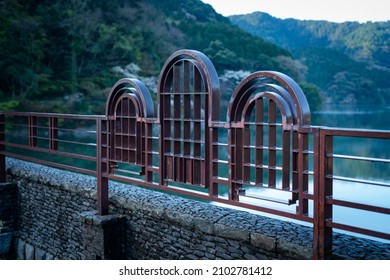 Kawachi Reservoir, An Industrial Heritage Site In Kitakyushu City, Fukuoka Prefecture