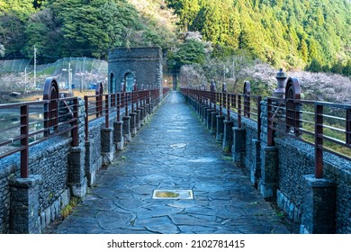 Kawachi Reservoir, An Industrial Heritage Site In Kitakyushu City, Fukuoka Prefecture