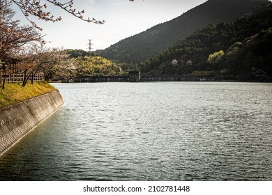 Kawachi Reservoir, An Industrial Heritage Site In Kitakyushu City, Fukuoka Prefecture