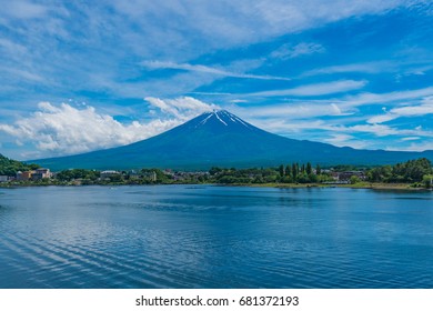 Kawaguchiko And Summer Mt. Fuji