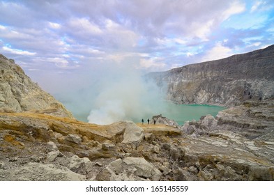 Kawah Ijen Volcano,Java Island