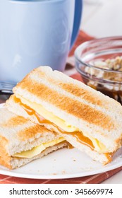 Kaya Toast With Soft Boiled Egg 