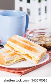 Kaya Toast With Soft Boiled Egg 