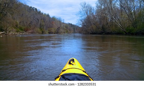 Kayak On French Broad River