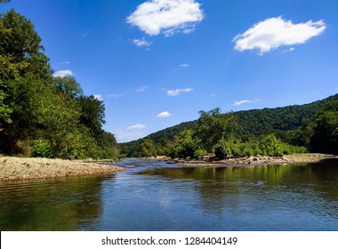 Kayaking Along The Buffalo River, Arkansas