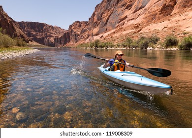 Kayaking the Colorado River (Between Lees Ferry and Glen Canyon Dam)