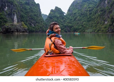 Kayaking In Halong Bay